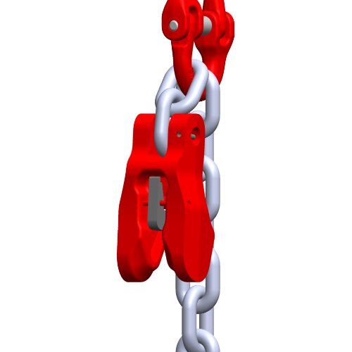  3-Strang-Kettengehänge, mit galvanisch verzinkter Kette Mehrpreise Mehrpreis je Verkürzungsklaue mit Sicherung für McBULL® 3-Strang-Kettengehänge, GK8, galv. verz., 6 mm 12401117