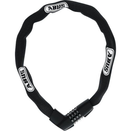  Schl. Ketten Kombi Fahrrad Abus Kettenschloss 1385/75 black 12354010