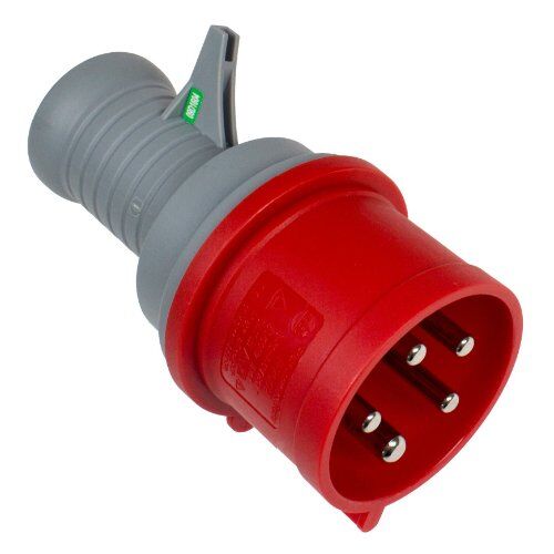  CEE Steckdosen as-Schwabe Drehstrom-Prüfstecker für CEE Steckdosen, 400V/32A, 5-polig 12362104