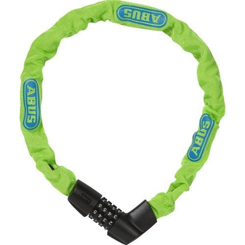  Schl. Ketten Kombi Fahrrad Abus Kettenschloss 1385/75 neon green 12354066