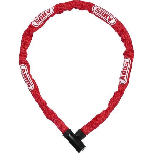  Schl. Ketten Kombi Fahrrad Abus Kettenschloss 4804K/75 red 12354030