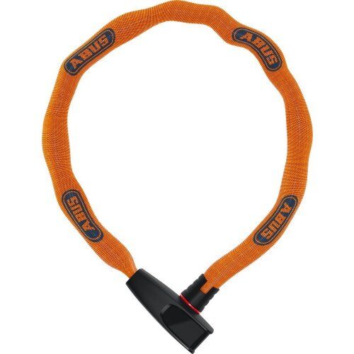  Schl. Ketten Kombi Fahrrad Abus Kettenschloss 6806K/85 neon orange 12354098