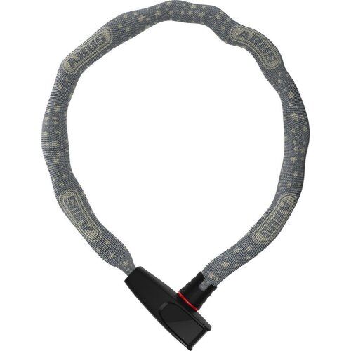  Schl. Ketten Kombi Fahrrad Abus Kettenschloss 6806K/85 grey star 12354050