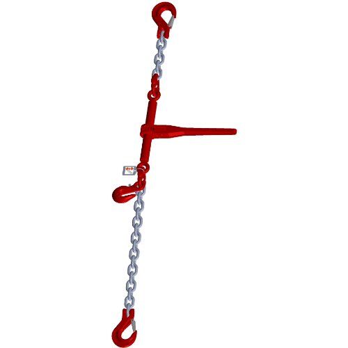  1-teilige, mit galvanisch verzinkter Kette McBULL® 1-teilige-Zurrkette, GK8, galv. verz., 6 mm, 1 Meter 12401166