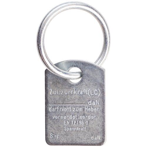  Güteklasse 8 Prüfanhänger Prüfanhänger für Zurrketten GK8+GK10 (mit Ring) 12401482