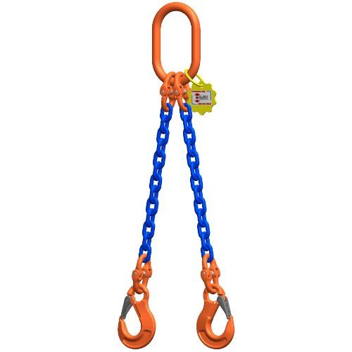  2-Strang-Kettengehänge, mit Sondergüte-Kette mit Standard-Aufhängering McBULL® 2-Strang-Kettengehänge, GK10, Sondergüte-Kette, 22 mm, 1 Meter, Typ4 12401902