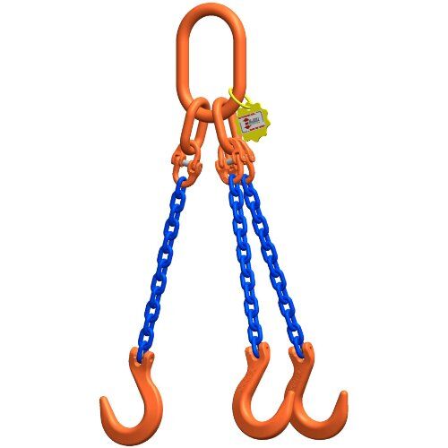  3-Strang-Kettengehänge, mit Sondergüte-Kette mit Standard-Aufhängering McBULL® 3-Strang-Kettengehänge, GK10, Sondergüte-Kette, 7 mm, 1 Meter, Typ3 12402133