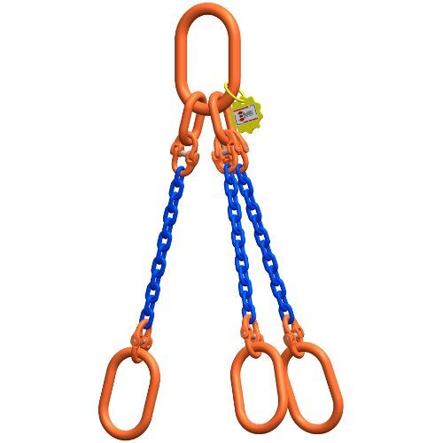  3-Strang-Kettengehänge, mit Sondergüte-Kette mit Standard-Aufhängering McBULL® 3-Strang-Kettengehänge, GK10, Sondergüte-Kette, 6 mm, 1 Meter, Typ8 12402130