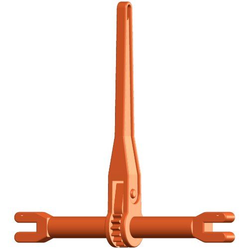  Ratschenlastpanner (mit Ausdrehsicherung) mit 2 Gabelkopf-Anschlüssen McBULL® Ratschenlastspanner(Gabelkopf, langer Hebel), GK10, 8 mm 12402783