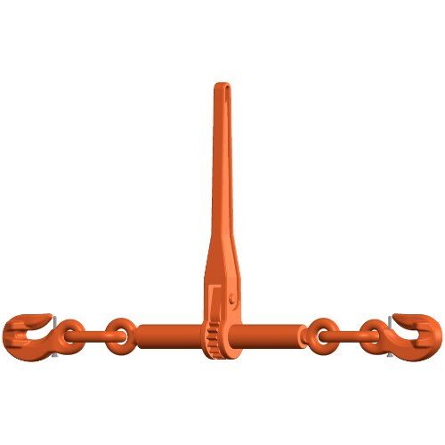  Ratschenlastpanner (mit Ausdrehsicherung) mit 2 Verkürzungshaken mit Sicherung McBULL® Ratschenlastspanner(Verkürzungshaken, langer Hebel), GK10, 8 mm 12402786