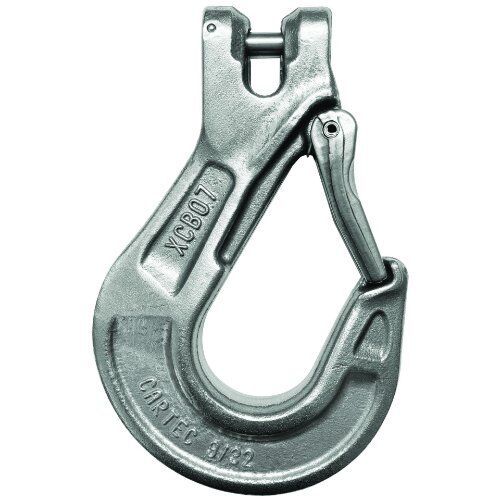  Haken Gabelkopf-Lasthaken, mit Schmiedefalle CARTEC® Gabelkopf-Lasthaken(Schmiedefalle), GK6, Edelstahl, 8 mm 12403003
