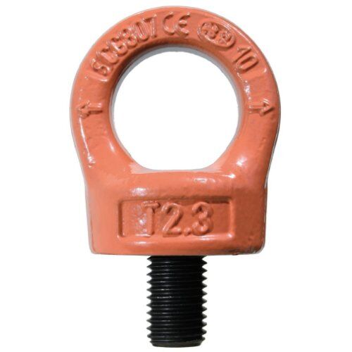 schraubbar Ringschrauben, variabel, ohne Schlüssel CARTEC® Ringschraube ohne Imbusschlüssel (drehbar), GK10, M48, 12000 kg (90°)/32000 kg (0°) 12403130