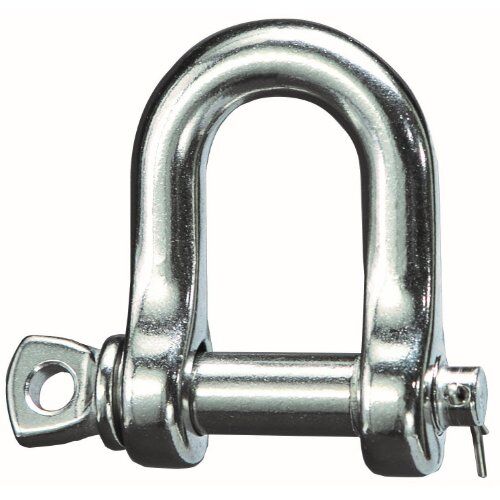  Schäkel, gerade Form, mit Splint CARTEC® Schäkel, gerade, Mutter/Splint, GK6, Edelstahl, 3200 kg 12402994