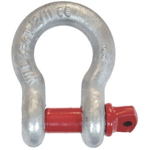 Hochfeste Schäkel, geschweifte Form, mit Augbolzen McBULL® Schäkel, hochfest, geschweift, Augbolzen, 1 1/8", 9,5 t 12403479