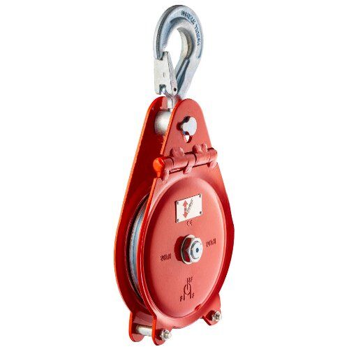  Forst-Seilrollen, mit aufklappbarem Seitenblech McBULL® Seilrolle (aufklappbares Seitenblech), 16 mm Seil, 10000 daN 12403810