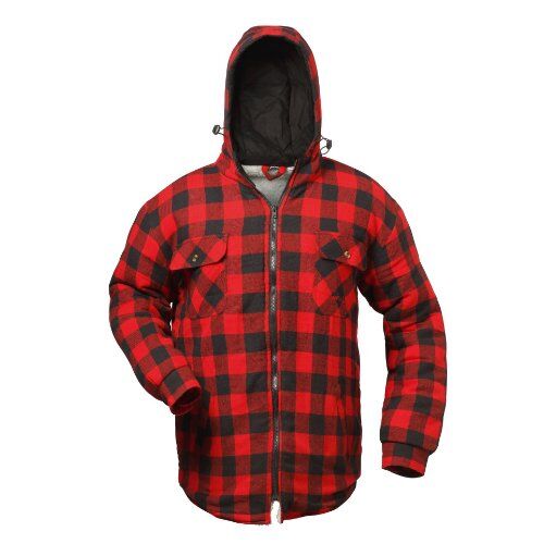  Oberteile Craftland *ALBERTA* THERMOHEMD MIT KAPUZE, BLAU/SCHWARZ KARIERT Gr.  4-XXL (62/64) 12394271