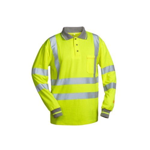  Oberteile Safestyle *LUCA* UV- UND WARNSCHUTZ-LANGARM-POLO-SHIRT Gr.  2-L (54/56) 12394352