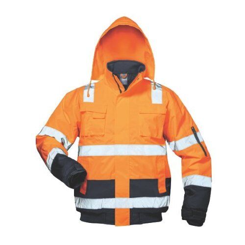  Bekleidung Jacken Safestyle *JONAS* WARNSCHUTZ PILOTJACKE ORANGE/MARINE Gr.  6-XXXXL (70/72) 12392569