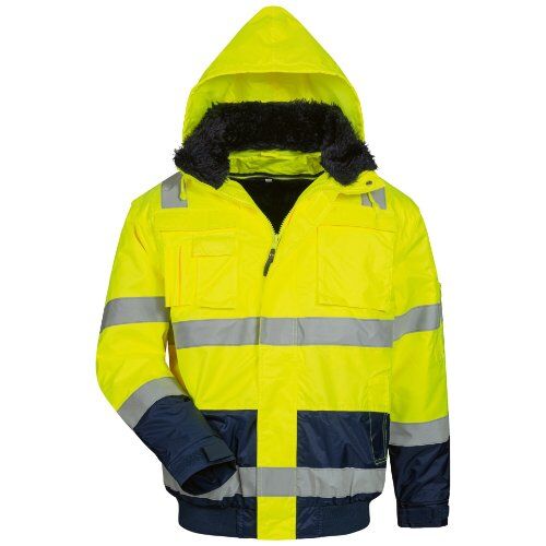  Bekleidung Jacken Elysee *ARTHUR* WARNSCHUTZ PILOTJACKE GELB/MARINE Gr.  1-M (50/52) 12393611