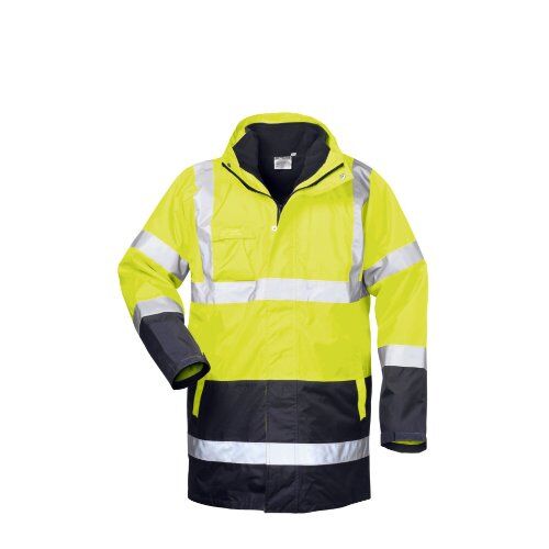  Bekleidung Jacken Safestyle *SPENCER* 4-IN-1 WARNSCHUTZPARKA GELB/MARINE Gr.  6-XXXXL (70/72) 12393597