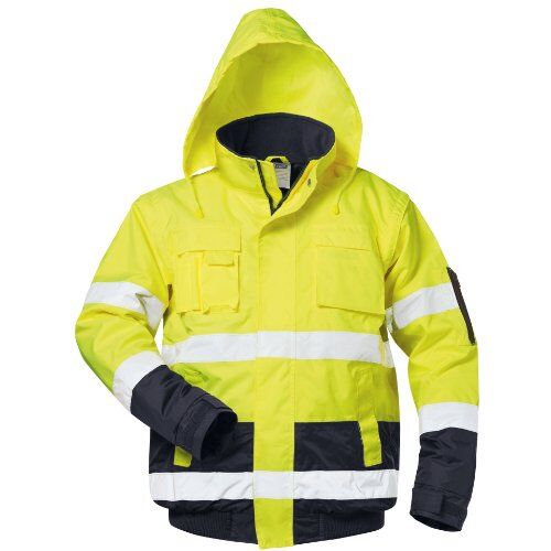  Bekleidung Jacken Safestyle *HASSO* WARNSCHUTZPILOTJACKE GELB/MARINE Gr.  0-S (46/48) 12393451