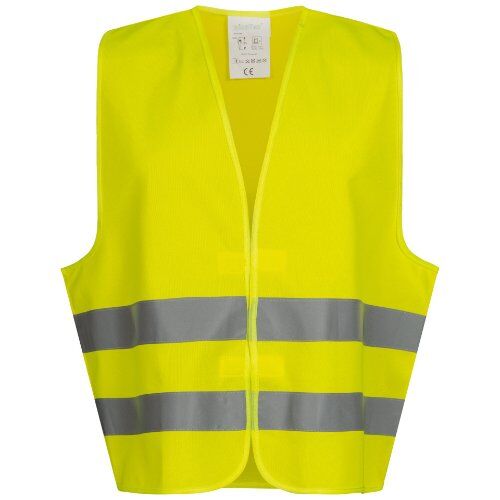  Arbeitskleidung Wica Tex *HARALD* POLYESTER-WARNWESTE GELB WICA-TEX 12394647