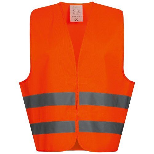  Arbeitskleidung Wica Tex *OSKAR* POLYESTER-WARNWESTE ORANGE WICA-TEX 12394632