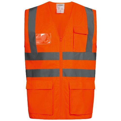  Bekleidung Westen Safestyle *EWALD* WARNSCHUTZWESTE ORANGE Gr.  1-M (50/52) 12394526