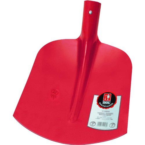  Idealspaten Schaufeln RUHR-BRILLANT Holländer Sandschaufel, rot pulverbeschichtet, Gr. 00, Dülle 1/2 gehoben 12380023