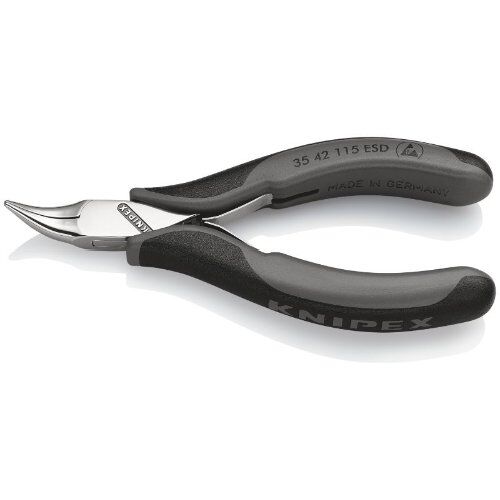  Elektronik-Greifzangen ESD KNIPEX 35 42 115 ESD Elektronik-Greifzange ESD mit Mehrkomponenten-Hüllen 115 mm 12380890