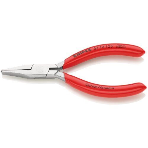  Greifzangen für Feinmechanik KNIPEX 37 13 125 Greifzange für Feinmechanik mit Kunststoff überzogen verchromt 125 mm 12380919