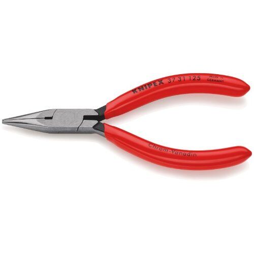 Greifzangen für Feinmechanik KNIPEX 37 31 125 Greifzange für Feinmechanik mit Kunststoff überzogen schwarz atramentiert 125 mm 12380917