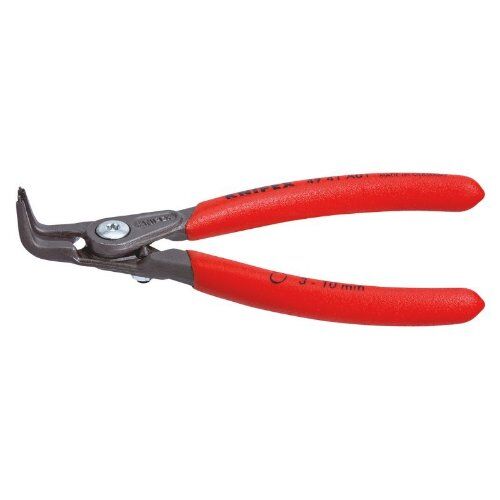  Präzisions-Sicherungsringzangen für Außenringe auf Wellen KNIPEX 49 41 A01 Präzisions-Sicherungsringzange für Außenringe auf Wellen mit rutschhemmendem Kunststoff überzogen grau atramentiert 130 mm 12381137