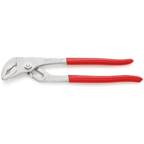  Wasserpumpenzangen mit Rillengelenk KNIPEX 89 03 250 Wasserpumpenzange mit Rillengelenk mit Kunststoff überzogen verchromt 250 mm 12381271