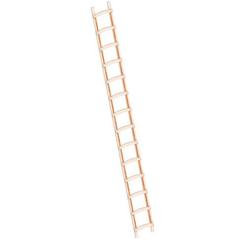  Layher Steigtechnik Leitern Holzdachdeckerleiter 14 Sprossen aus stabilem Holz; Länge 3.95 m 12405439