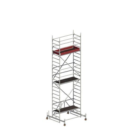  Layher Steigtechnik Fahrgerüste Zifa Fahrgerüst; kompaktes fahrbares Gerüst; Gerüsthöhe 5.98 m 12405512