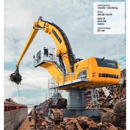  Mobilbagger Materialumschlag Liebherr LH 150 M Industry Litronic 12463042