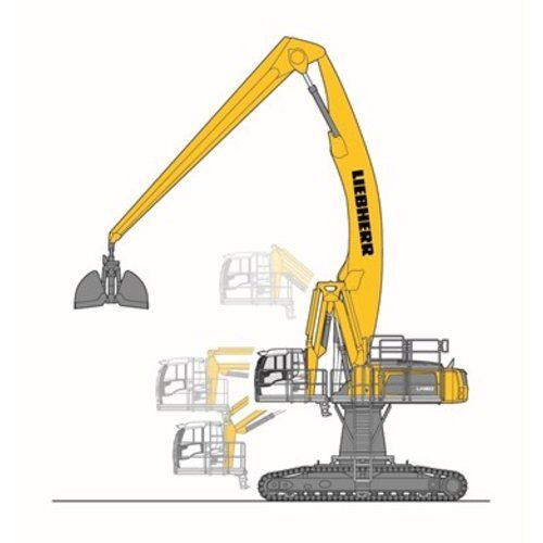  Kettenbagger Materialumschlag Liebherr LH 80 C High Rise Port Litronic 12463058
