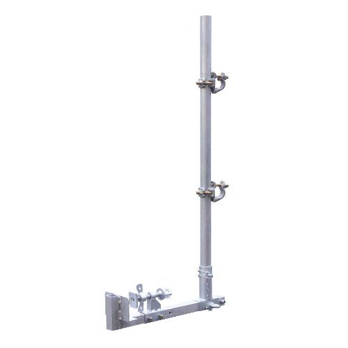  Ortgangsicherung müba-Ortgangsicherung aus Aluminium, bestehend aus Halter, Alu-Gerüstrohr 1,25 m und 2 Normalkupplungen 12444809