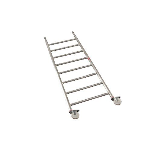  Einzelteile Alu-Rollgerüst müba-Aluminium-Leiterrahmen ohne Zapfen und Rollenfüße für Alu-Rollgerüst Typ Boy, Länge 1,80 m 12444784