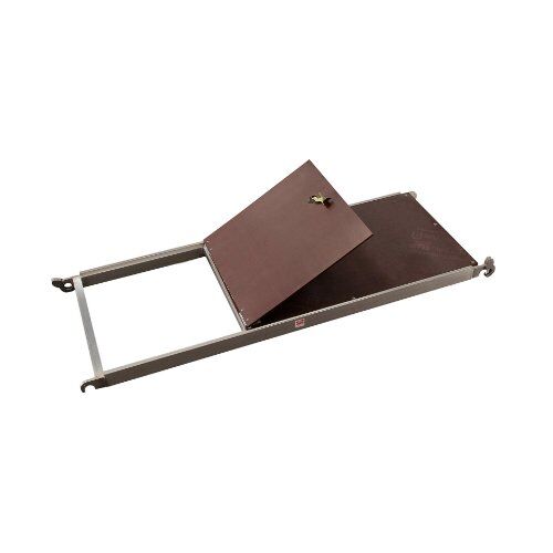  Einzelteile Alu-Rollgerüst müba-Aluminium-Durchgangsrahmen Typ F mit Klappe für Aluminium-Fahrgerüst, Länge 1,80 m 12444782