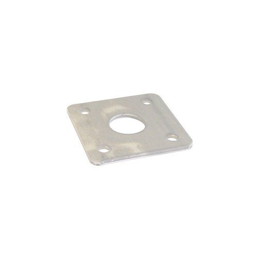  Deckenstützen und Zubehör Zubehör müba-Kopfplatte für B/D35 - B/D40, 55 mm Lochdurchmesser, 120 x 120 x 6 mm, roh 12444308