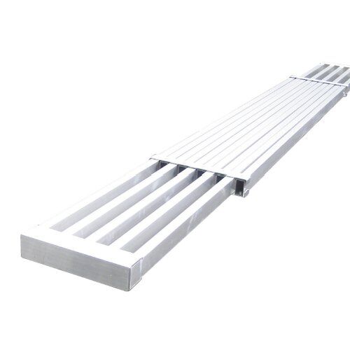  Zubehör Kurbelbock müba-Aluminium-Bohle, Breite 0,32m, Längenverstellbar von 2,45 - 3,96 m, Tragfähigkeit 150 kg 12444288