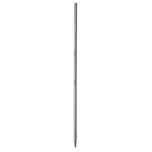  Schnurnägel müba-Schnurnagel mit geschmiedeter Spitze aus Ø18 mm Rundstahl, Länge 0,80 m, roh, verpackt zu 10 Stück 12444666