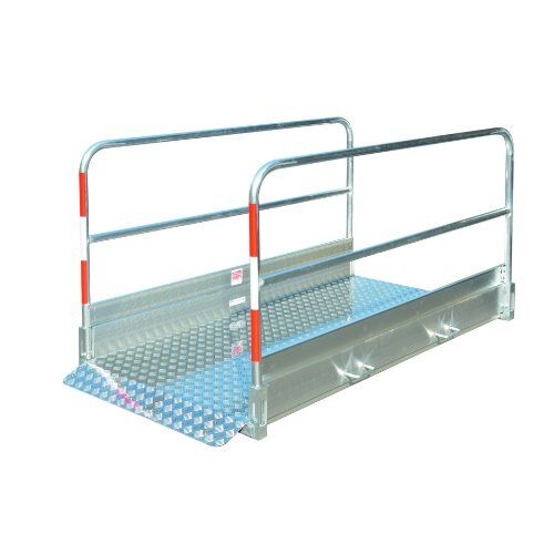  Absperrgeräte und Zubehör Grabenbrücken müba-Aluminium-Grabenbrücke 2,29 m 12444573
