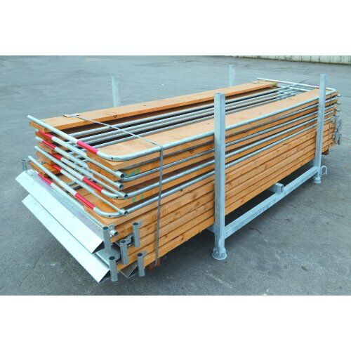  Absperrgeräte und Zubehör Grabenbrücken müba-Holz-Grabenbrücke 3,14 m 12444569