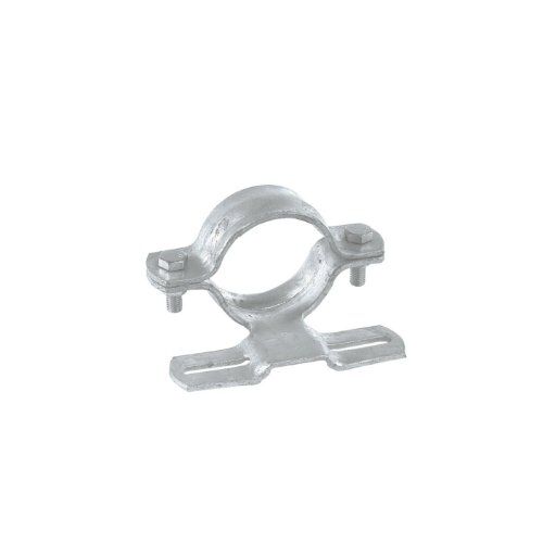  Rohrpfosten und Rohrschellen müba-Rohrschelle R1 für Rohrpfosten Ø60 mm, 70 mm, verzinkt 12444586