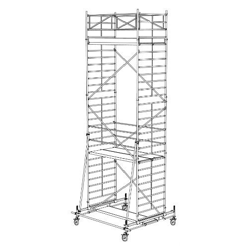  Typ 150 müba-Alu-Fahrgerüst Typ 150/6, Arbeitshöhe 8,65 m 12444721