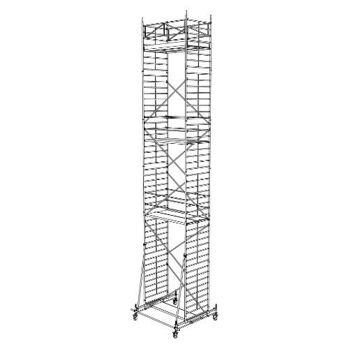  Typ 150 müba-Alu-Fahrgerüst Typ 150/11, Arbeitshöhe 13,65 m 12444718