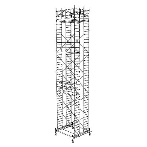  Typ 200/X-250 müba-Alu-Fahrgerüst Typ 200/11-250, Arbeitshöhe 13,65 m 12444749